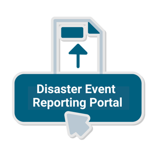 Online portal for submitting event-related information