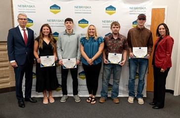 Nebraska Department of Transportation Good Life, Great Journey Scholarship Winners 2024